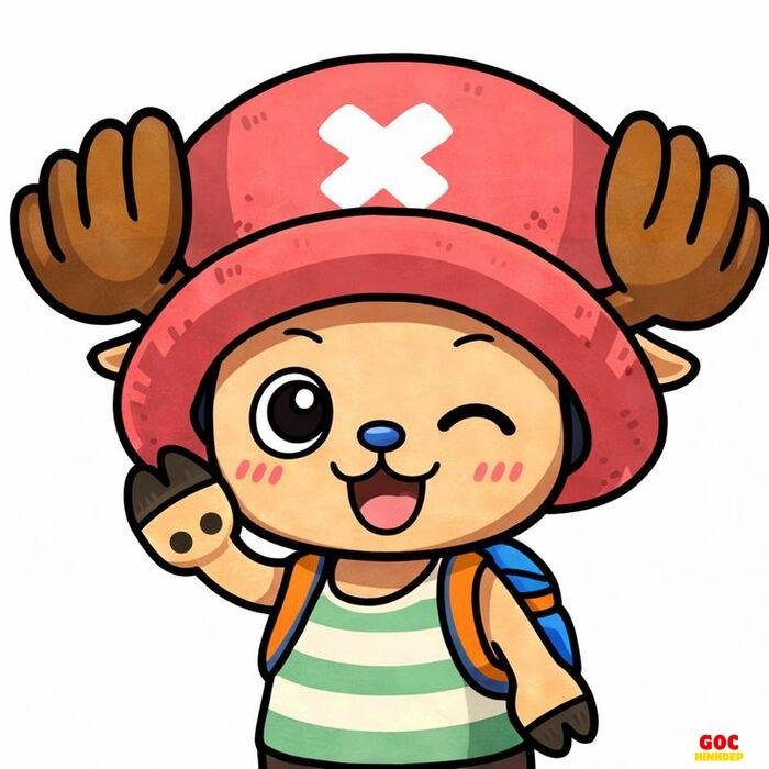 one piece chibi sticker đáng yêu nhất