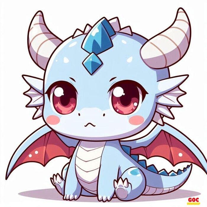 rồng chibi hoạt hình cute