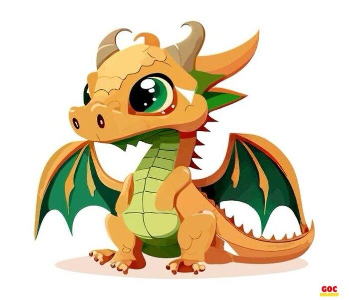 rồng chibi sticker