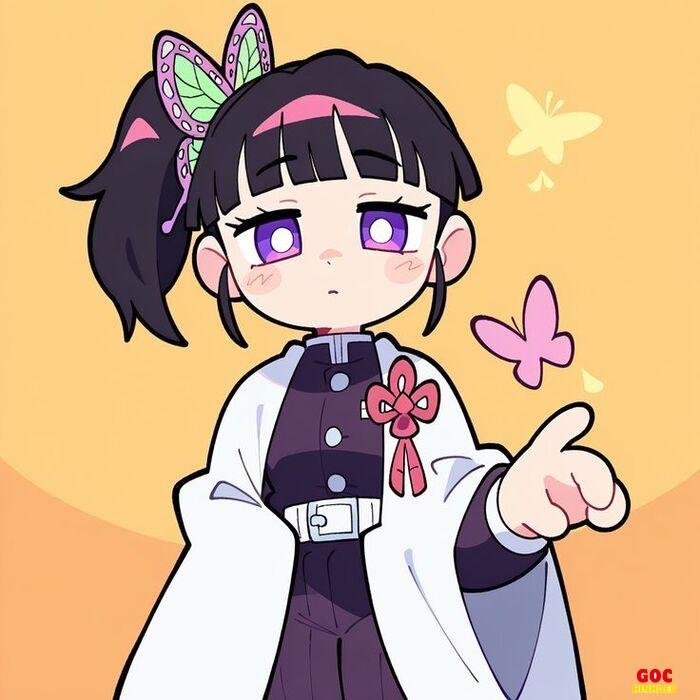 99+ ảnh Shinobu chibi cute khiến các fan không thể rời mắt