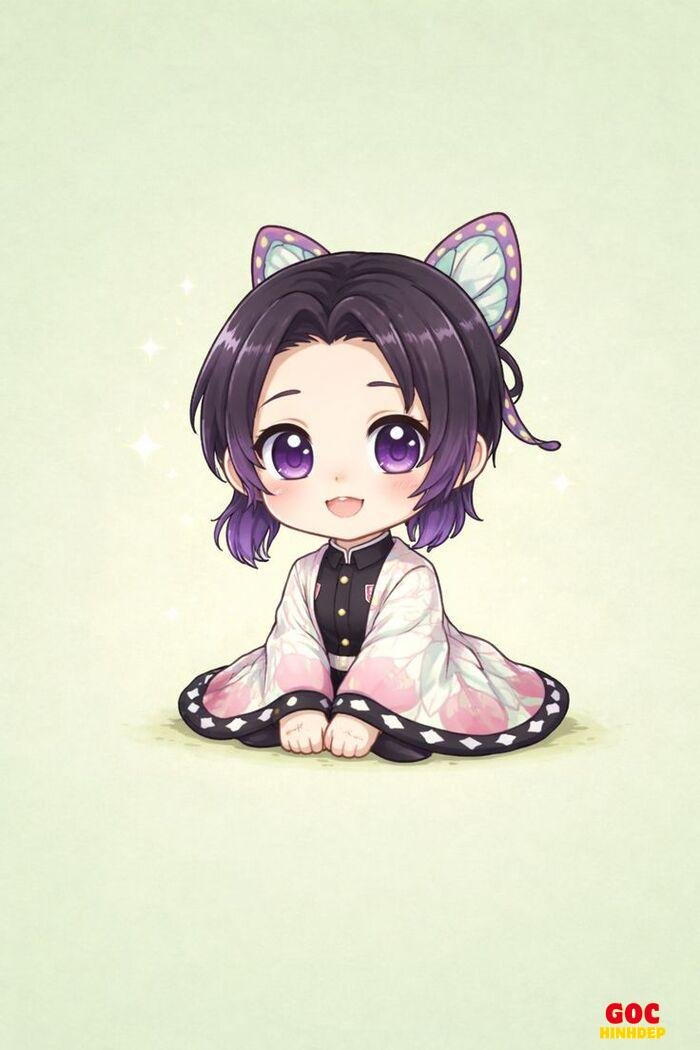 shinobu chibi hình nền