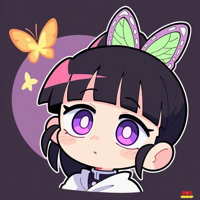 shinobu chibi hoạt hình