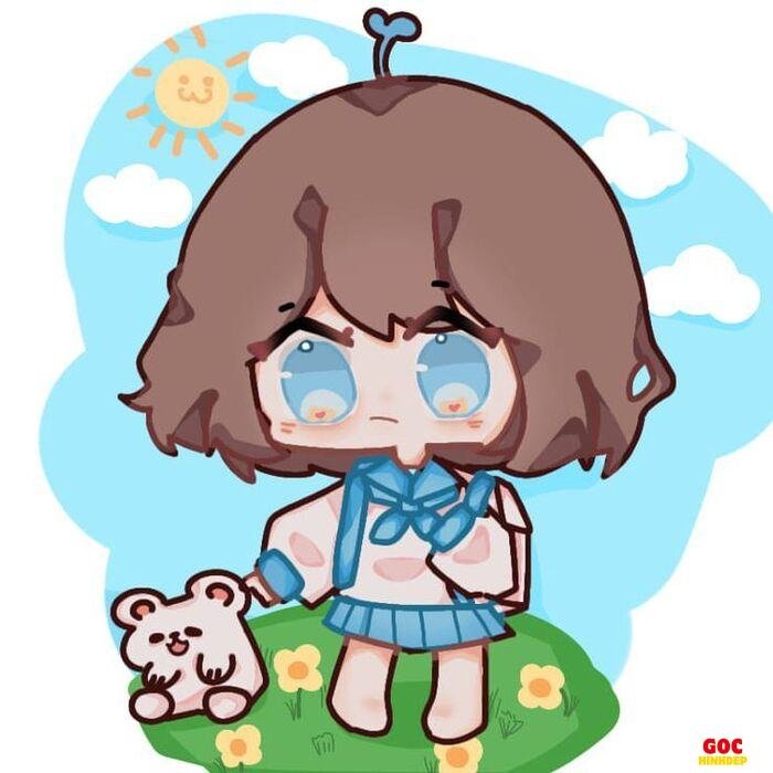 simmy đào chibi đơn giản