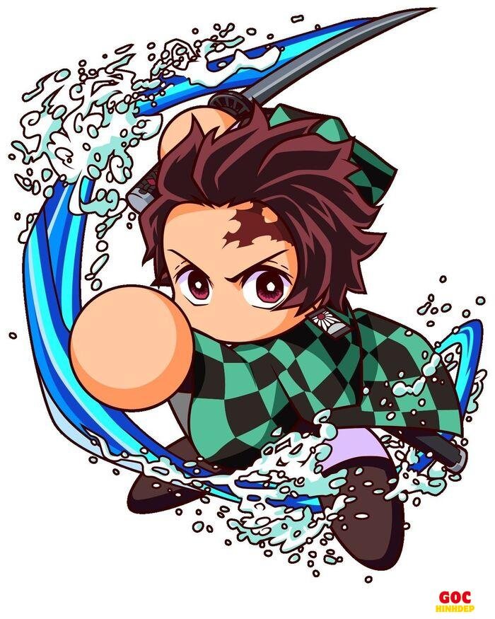 tanjiro chibi anime
