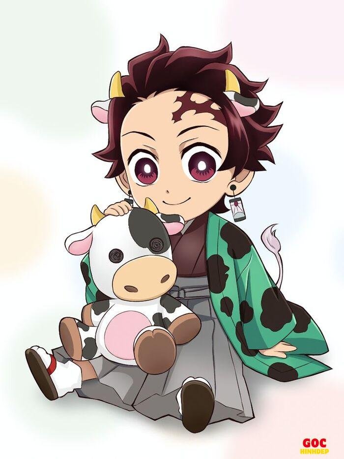 tanjiro chibi hd