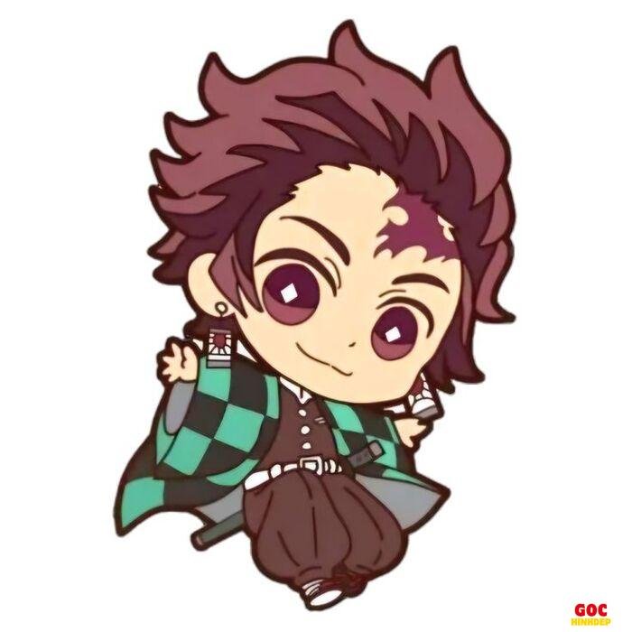 tanjiro chibi pastel