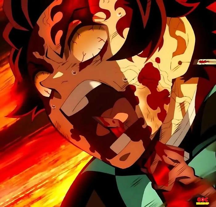 tanjiro phiên bản nghệ thuật