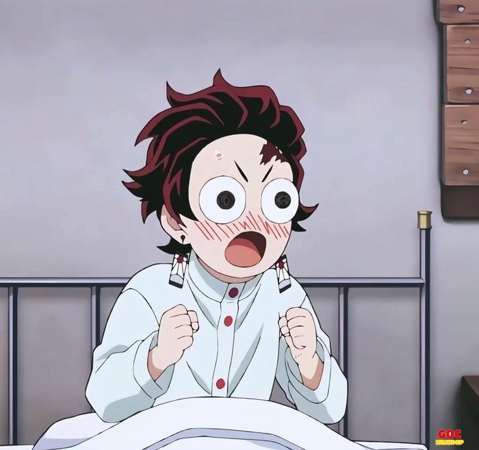 tanjiro phong cách chibi nhỏ