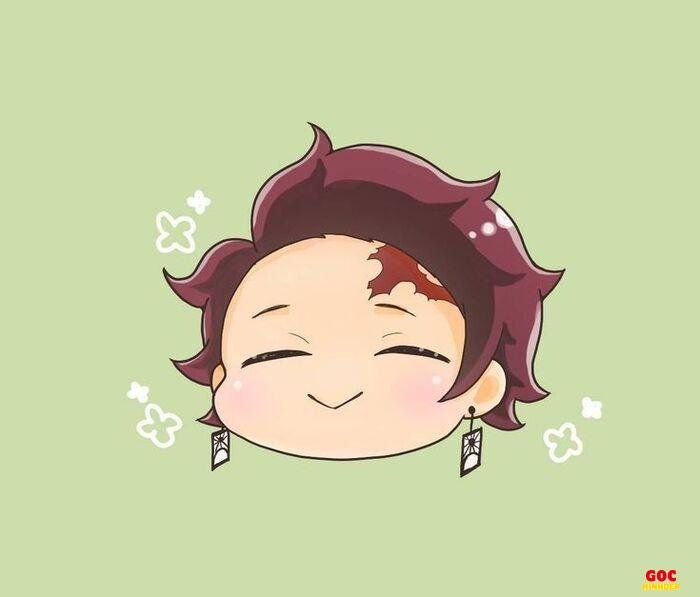 thanh gươm diệt quỷ chibi anime cute