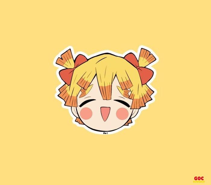 thanh gươm diệt quỷ chibi hoạt hình cute