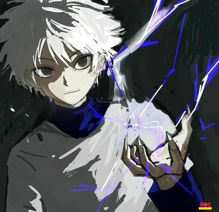 thiết kế nhân vật killua
