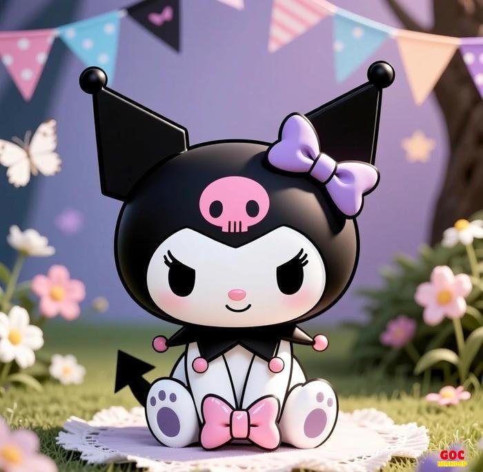 thiết kế nhân vật kuromi