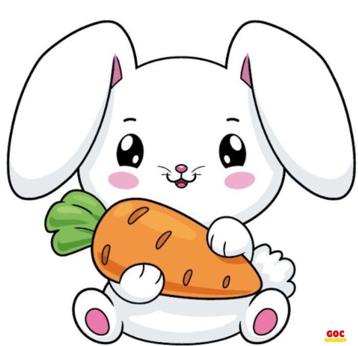 thỏ chibi hoạt cảnh