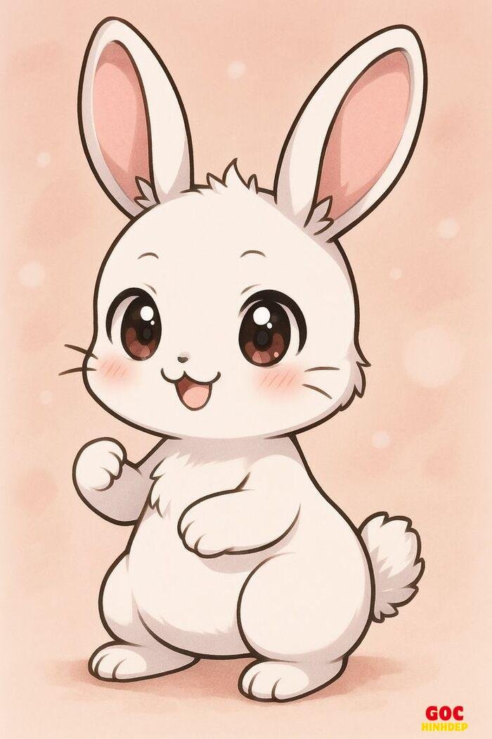 thỏ chibi kawaii