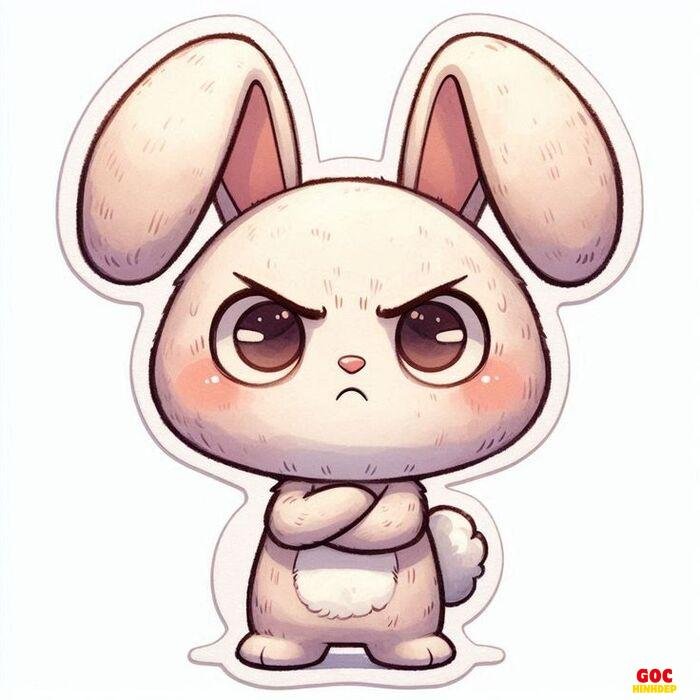 thỏ chibi làm avatar
